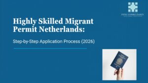 Highly skilled migrant permit Netherlands 2026 step-by-step application process guide with passport
